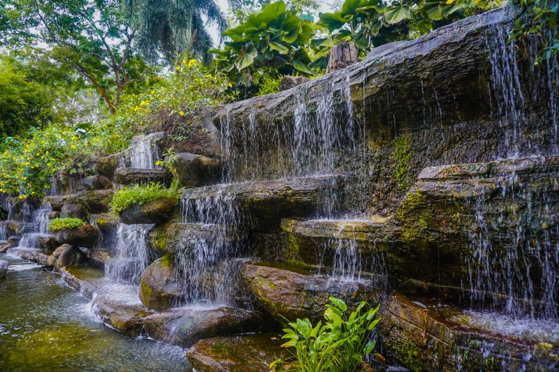 Waterfall Maintenance in Spring